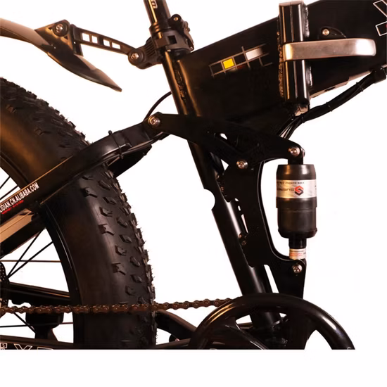 Queene/48V 750W Batterie Cachée Gros Pneu E-Vélo Électrique Suspension Complète Vélo Électrique de Montagne Vélo Électrique