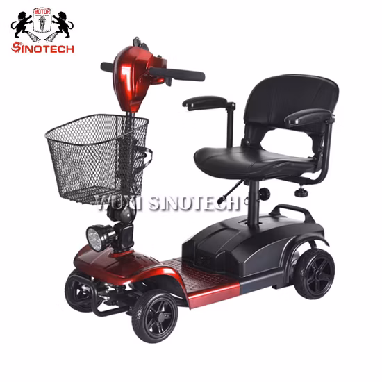 Commerce de gros 350W Portable léger 4 roues scooter de mobilité électrique pour les personnes âgées