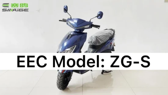 Saige certifié CEE 72V20ah batterie au plomb ou batterie au lithium Street Legal 2000W moto électrique